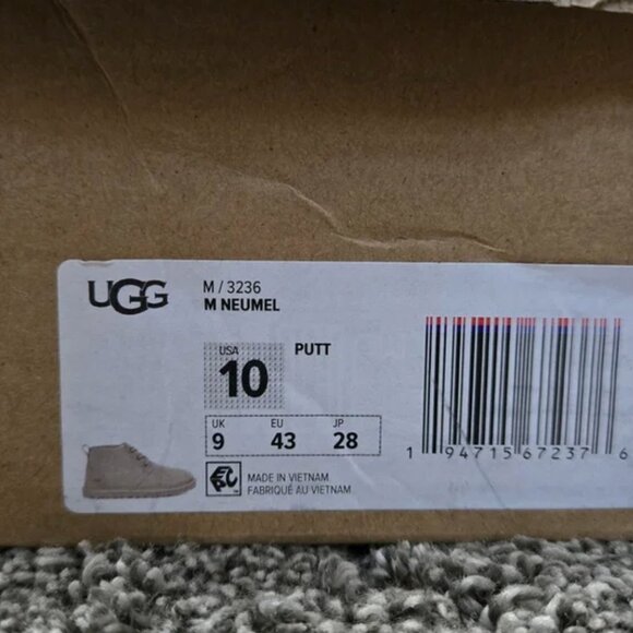 UGG Men's Neumel Suede Boots NEW size 10 - Picture 10 of 12